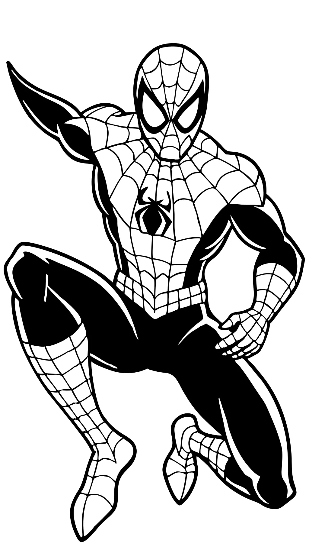 free spider man coloring pages